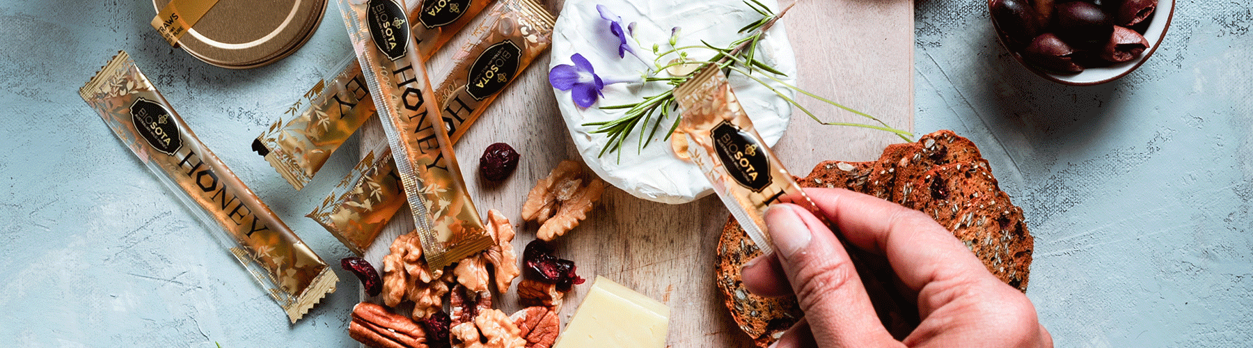 biosota organics manuka honey sticks straws