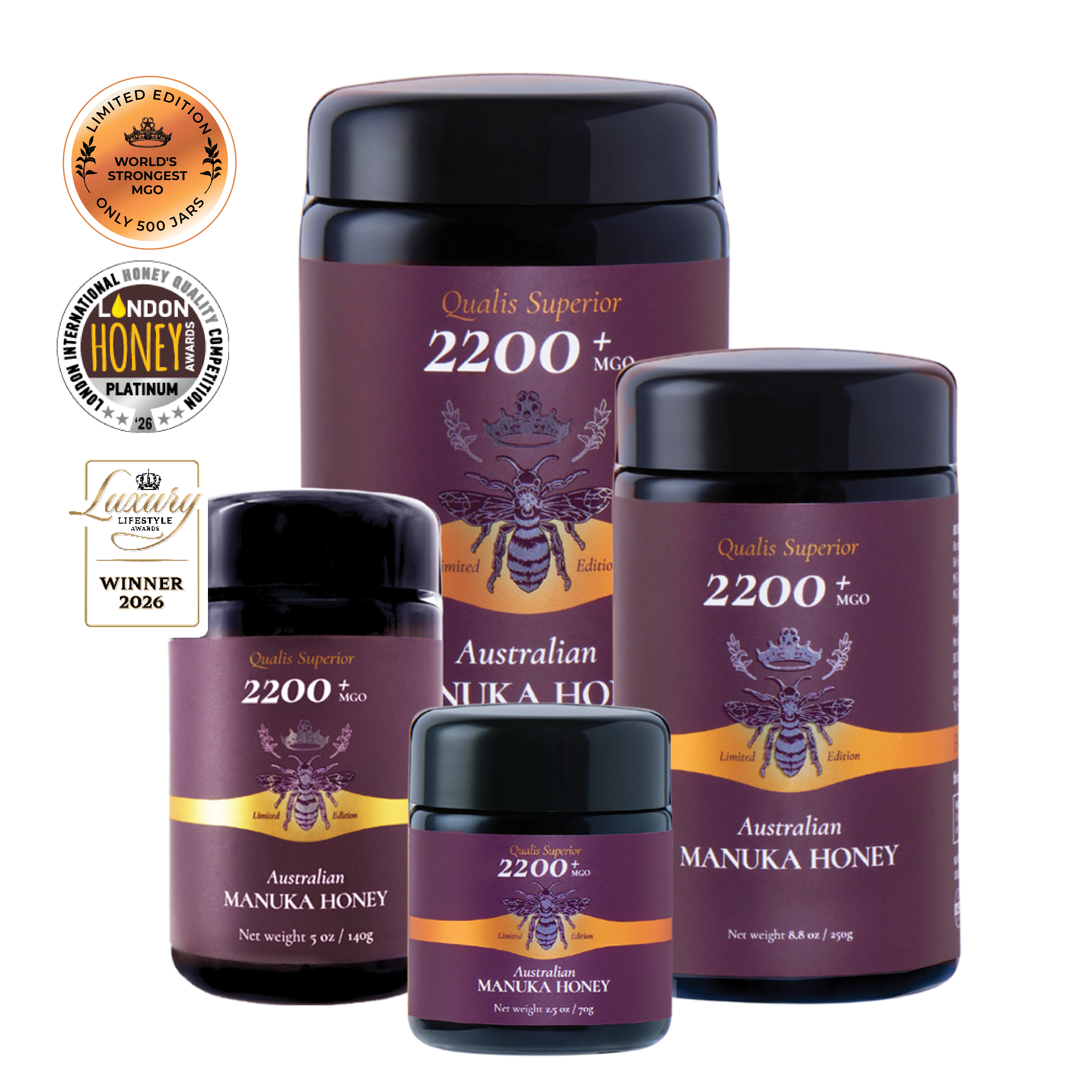 MGO 2200+ World's Highest Grade Manuka Honey (ULF 36+) – Biosota US