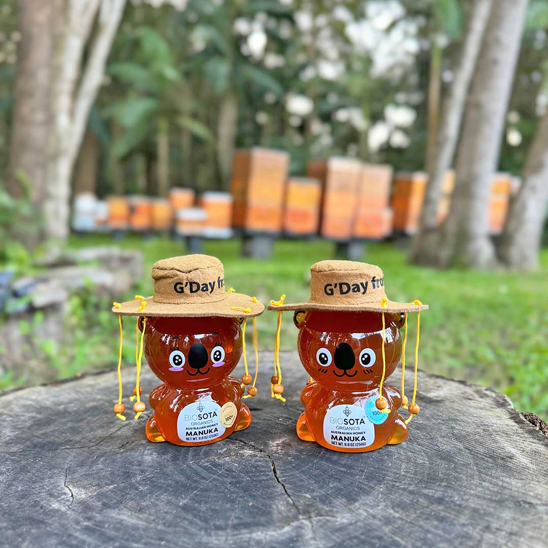 MGO 100+ Australian Manuka Honey Koala Bears (ULF 5+)