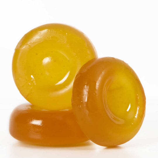 Manuka honey lozenges ginger and lemon