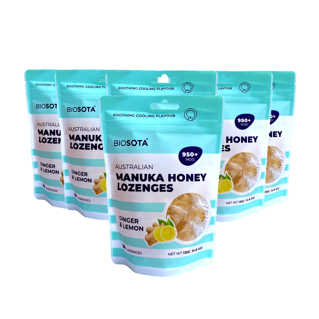 Manuka honey ginger drops value pack