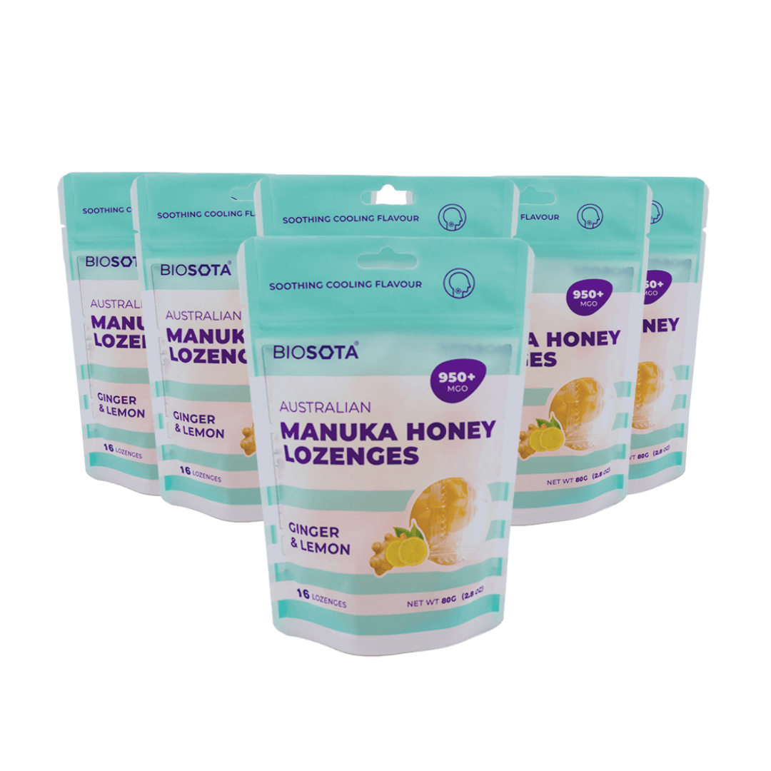Value Pack Lozenges Ginger small size - 6 pack