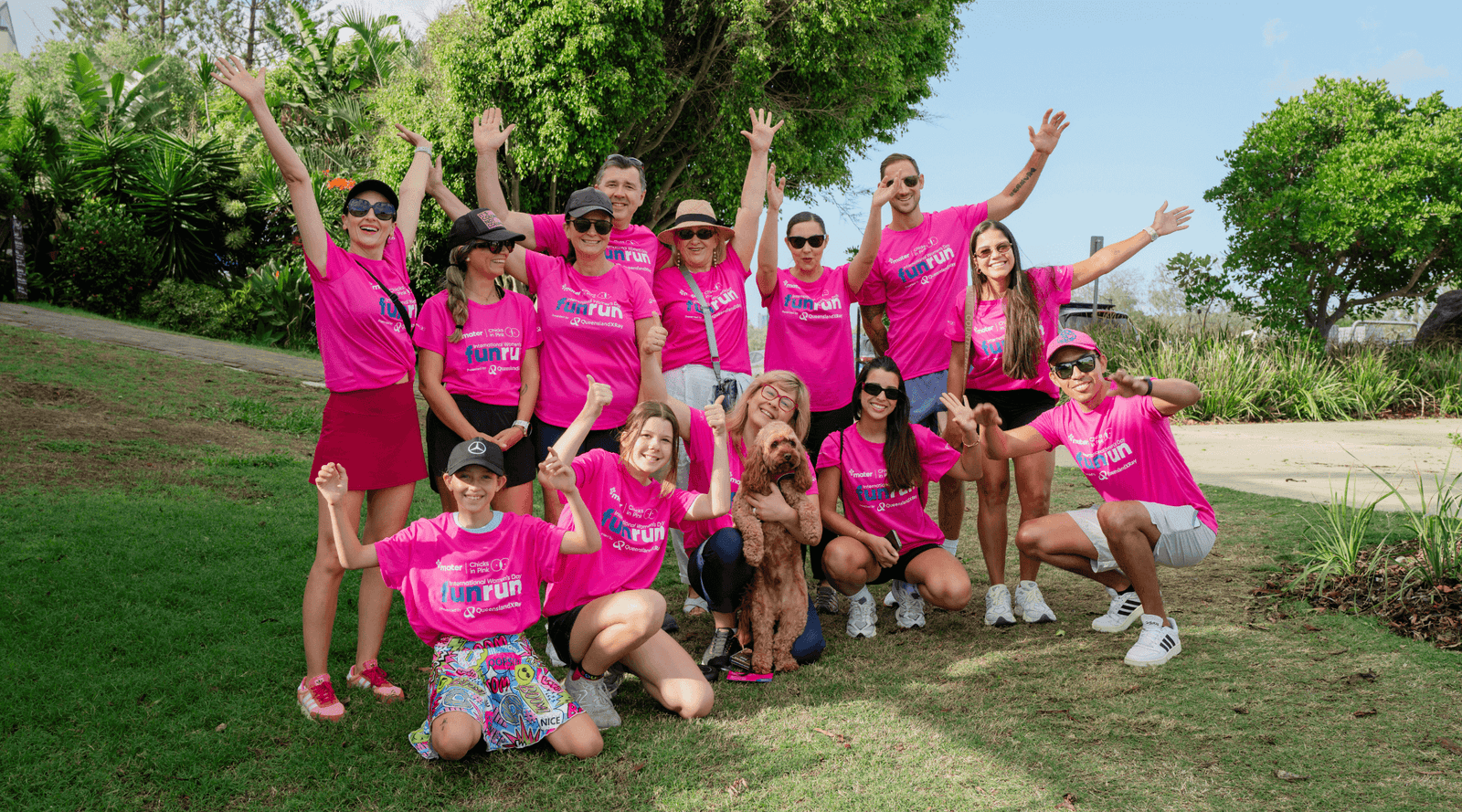 Biosota team participating in 5K Your Way to support Women's Health