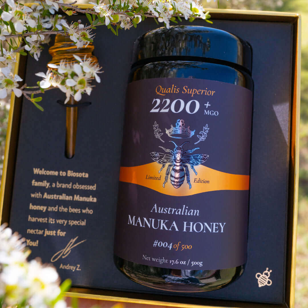 World's Strongest Manuka Honey MGO 2200+ Gift Box