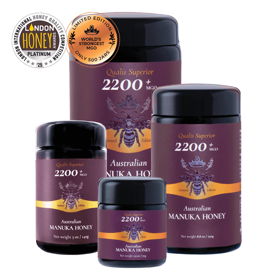 World's strongest Manuka Honey MGO 2200+