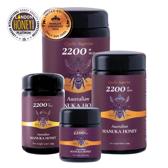 World's strongest Manuka Honey MGO 2200+