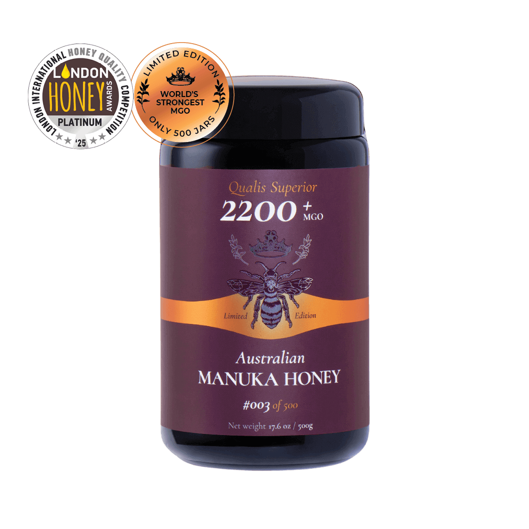 World's strongest Manuka Honey MGO 2200+