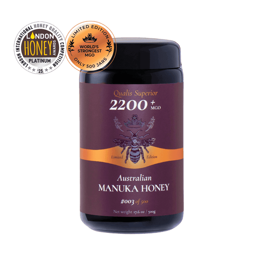World's strongest Manuka Honey MGO 2200+