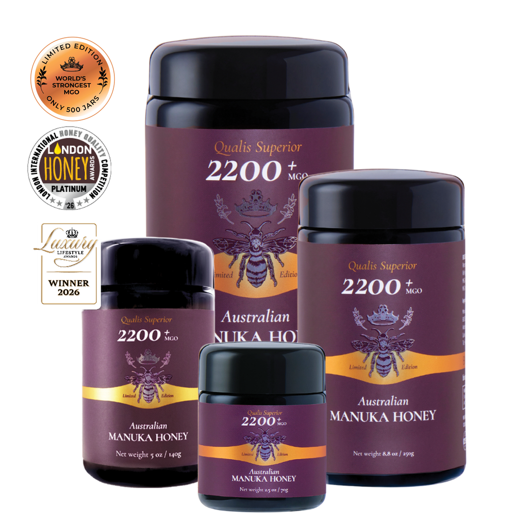 MGO 2200+ the world's strongest Manuka Honey 