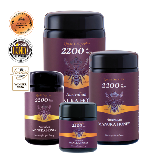 MGO 2200+ the world's strongest Manuka Honey 