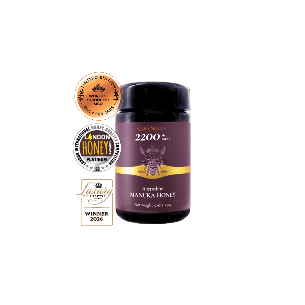 MGO 2200+ World's Highest Strength Manuka Honey (5oz) – Biosota US