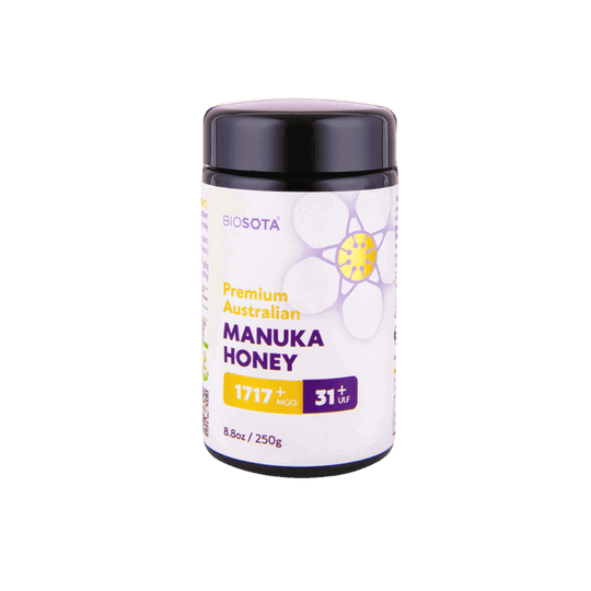 Manuka Honey MGO 1717 8.75oz Glass