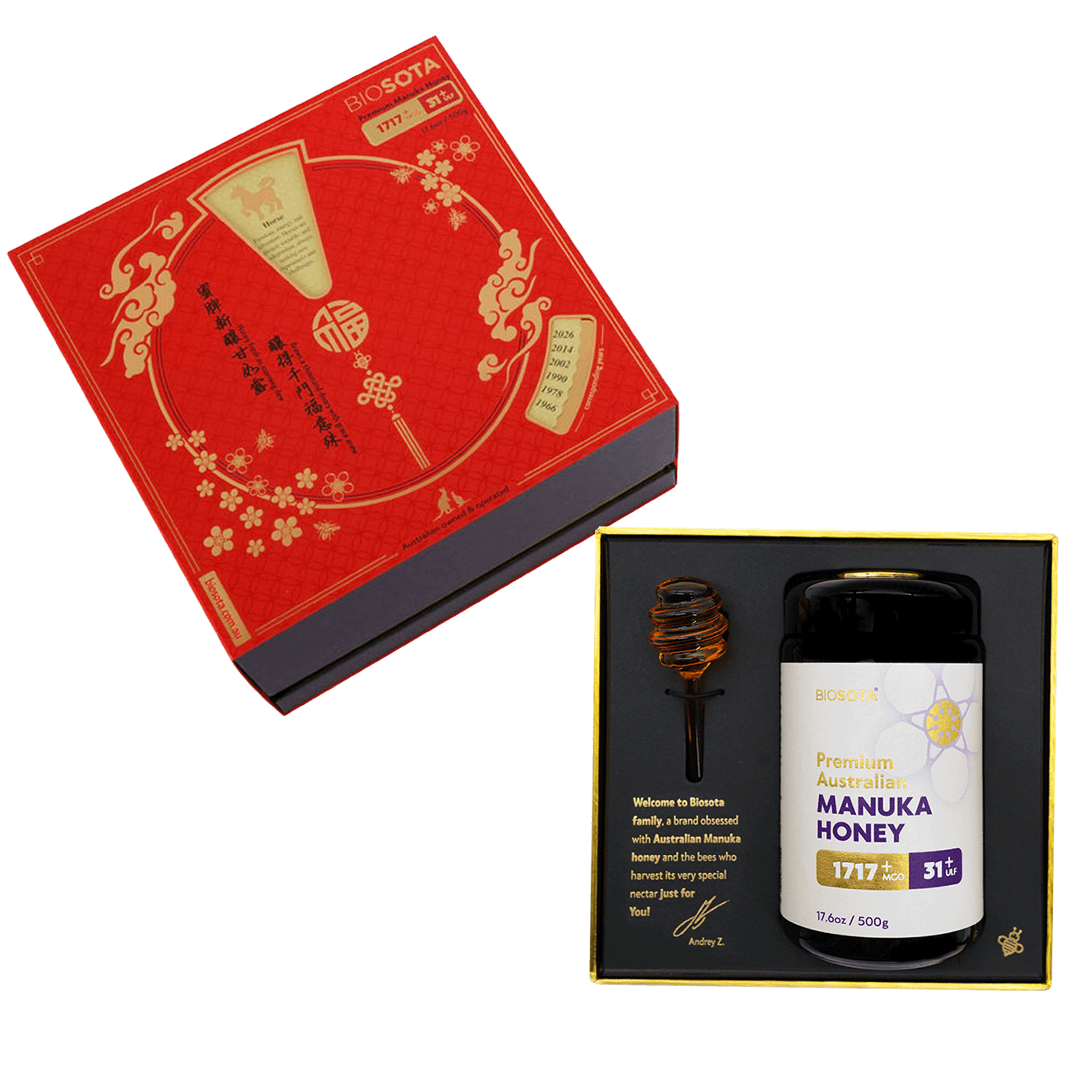 LUNAR NEW YEAR GIFT BOX - Manuka Honey MGO 1717+ (NPA 31+)