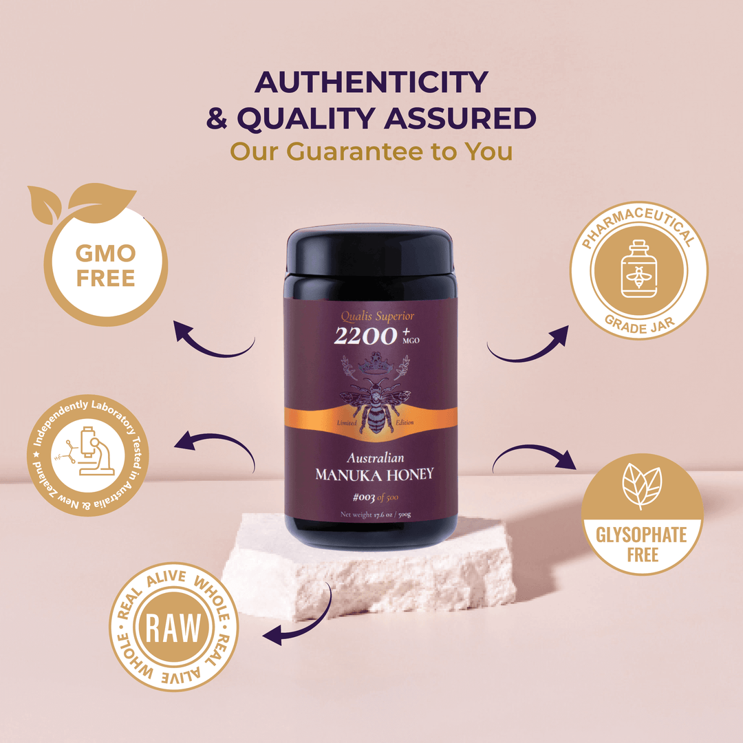 World's strongest Manuka Honey MGO 2200+