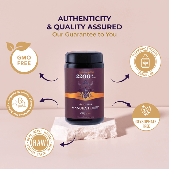 World's strongest Manuka Honey MGO 2200+