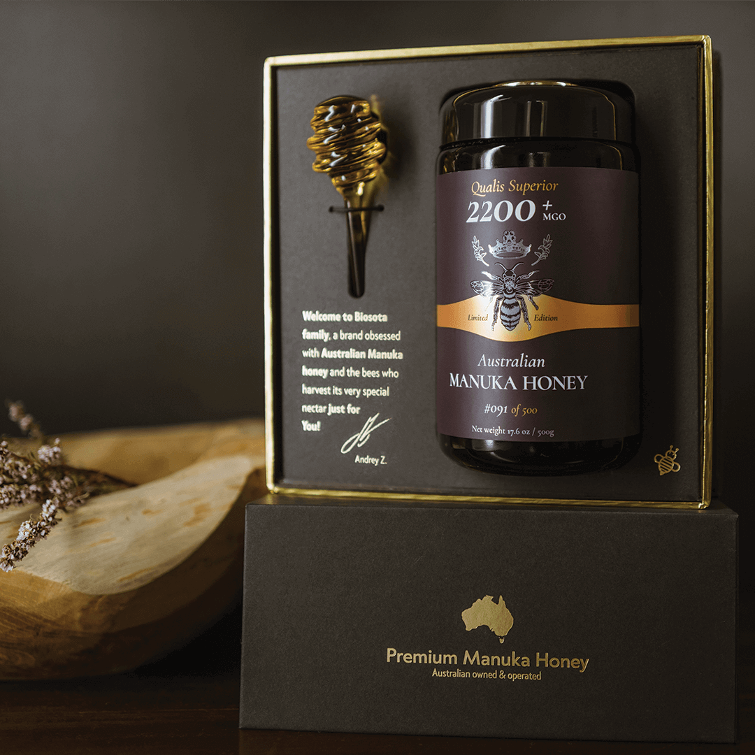 World's Strongest Manuka Honey MGO 2200+ Gift Box