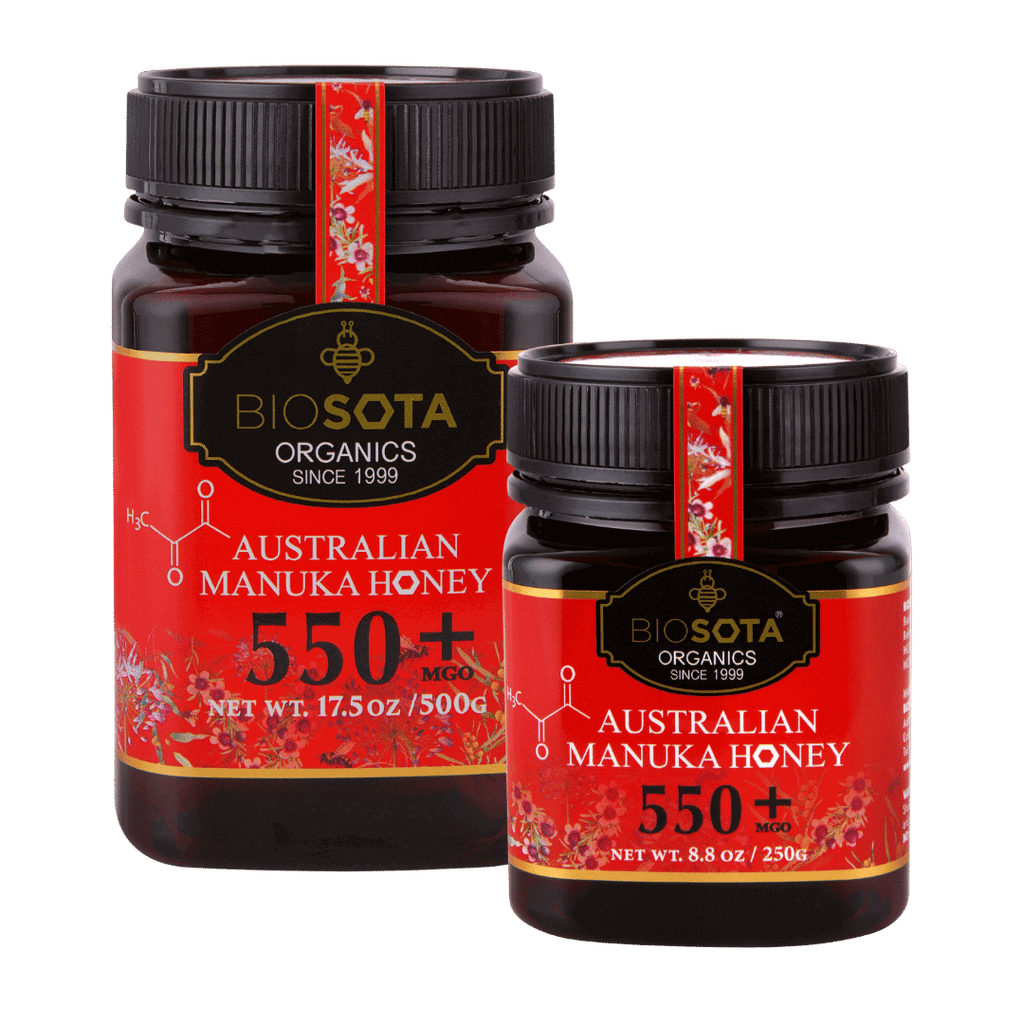 MGO 550+ Manuka Honey Australian Certified Organic (ULF 15+)