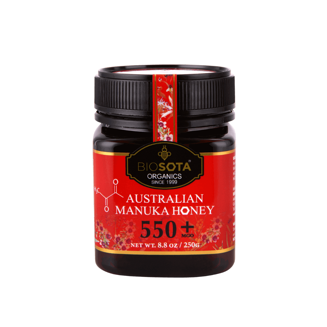 MGO 550+ Manuka Honey Australian Certified Organic (ULF 15+)