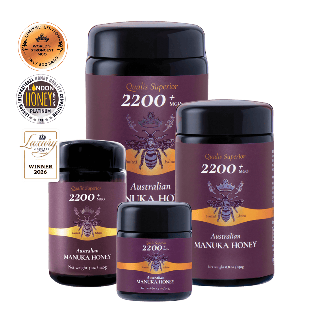 MGO 2200+ the world's strongest Manuka Honey 