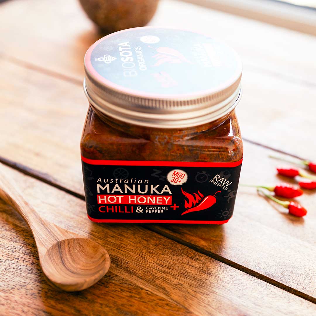 Australian Manuka hot honey