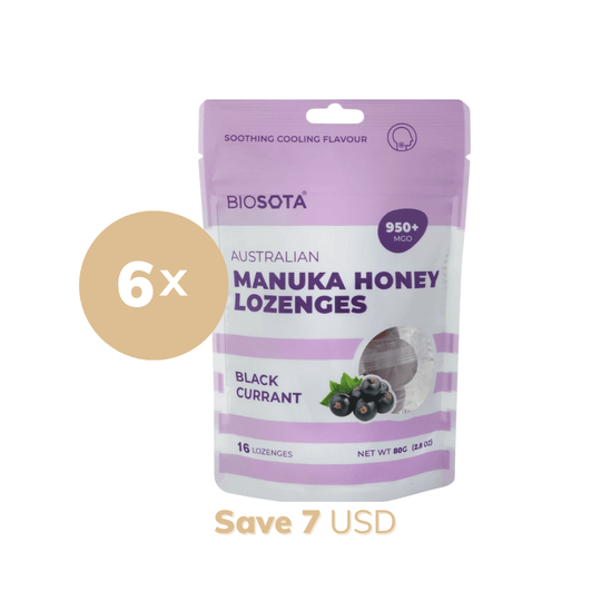 Save up to 15% - MGO 950+ Manuka Honey Lozenges — Blackcurrant
