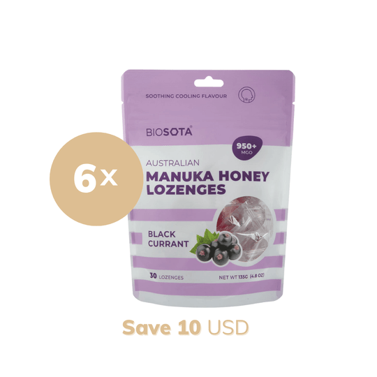 Save up to 15% - MGO 950+ Manuka Honey Lozenges — Blackcurrant