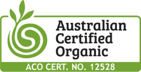 Australian Certified Organic, ACO cert. no. 12528